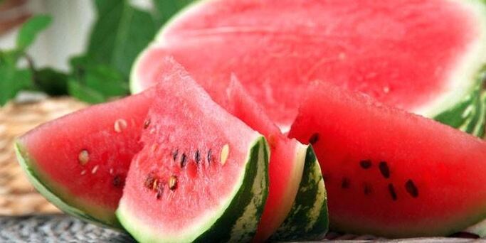 watermeloen dieet om af te vallen