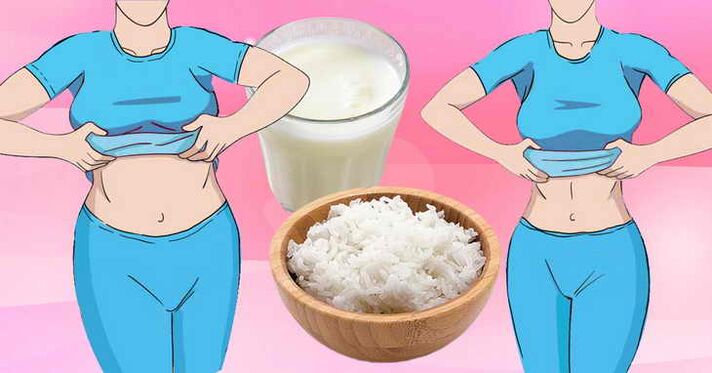 Afvallen met een kefir-rijstdieet